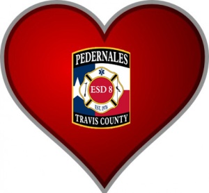 Heart with PFD Logo