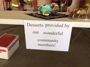 Dessert sign